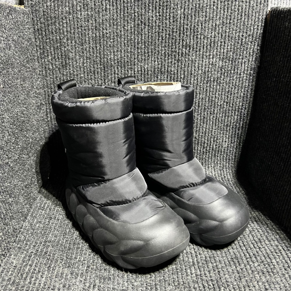 Crocs OverPuff Boot Women Size 6‎ Black Puffer Winter Snow Chunky SAMPLES NWT
